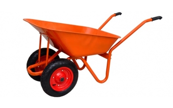 WHEELBARROWS WITH PLASTIC TRAY, METAL TRAY & SPARES